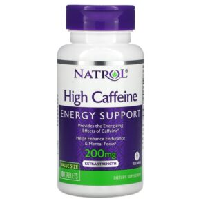 Natrol High Caffeine Extra Strength 200 mg 100 viên 047469047948