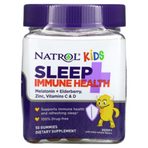 Natrol Kids Sleep + Immune Health Berry 50 viên 047469077822