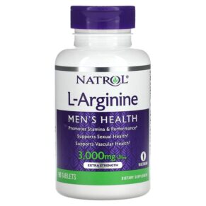 Natrol L-Arginine Extra Strength 1.000 mg 90 viên 047469052348