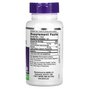 Natrol Melatonin 1 mg 180 Tablets 3 Natrol Melatonin 1 mg 180 Tablets 047469004668