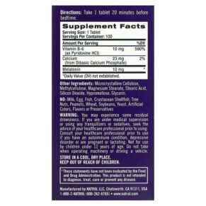 Natrol Melatonin Sleep Time Release 10 mg 100 Tablets 047469072797
