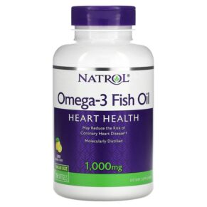 Natrol Omega-3 Fish Oil Lemon 1.000 mg 150 viên 047469040406