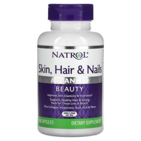 Natrol Skin Hair & Nails Advanced Beauty 60 viên 047469071400