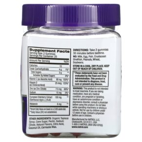 Natrol Sleep + Immune Health Berry 50 Gummies 047469077808