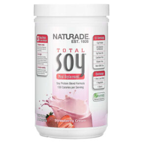 Naturade Total Soy Meal Replacement Strawberry Cream 17.88 oz (507 g) 079911023033