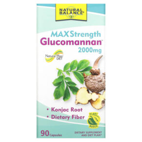 Natural Balance Glucomannan Maximum Strength 666 mg 90 viên 047868804449