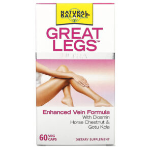 Natural Balance Great Legs Ultra Enhanced Vein Formula 60 viên 047868774322