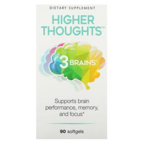 Natural Factors 3 Brains Higher Thoughts 90 viên 068958030500