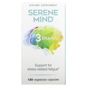 Natural Factors 3 Brains Serene Mind 120 viên 068958030579