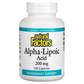Natural Factors Alpha-Lipoic Acid 200 mg 120 viên 068958020990