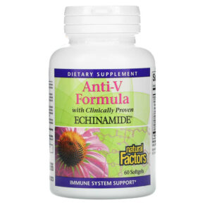 Natural Factors Anti-V Formula + Clinically Proven Echinamide 60 viên 068958047003