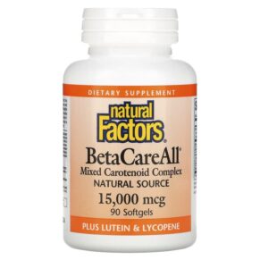 Natural Factors BetaCareAll 15.000 mcg 90 viên 068958010144