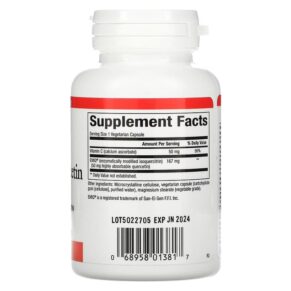 Natural Factors Bioactive Quercetin EMIQ 50 mg 60 Vegetarian Capsule 3 Natural Factors Bioactive Quercetin EMIQ 50 mg 60 Vegetarian Capsule 068958013817
