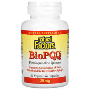 Natural Factors BioPQQ 20 mg 30 viên 068958026077