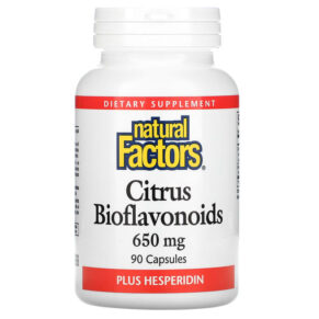 Natural Factors Citrus Bioflavonoids Plus Hesperidin 650 mg 90 viên 068958013800
