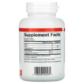 Natural Factors CLA 1.000 mg 90 Softgels 068958020464