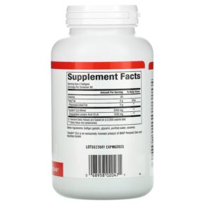Natural Factors CLA Conjugated Linoleic Acid Blend 1.000 mg 180 Softgels 068958020471