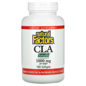 Natural Factors CLA Conjugated Linoleic Acid Blend 1.000 mg 180 viên 068958020471