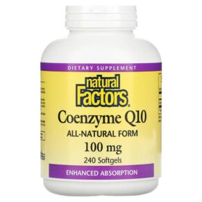 Natural Factors Coenzyme Q10 100 mg 240 viên 068958020822