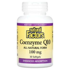 Natural Factors Coenzyme Q10 100 mg 30 viên 068958020709
