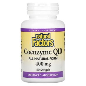 Natural Factors Coenzyme Q10 400 mg 60 viên 068958207254