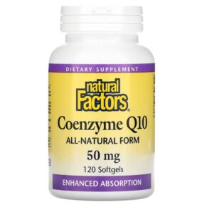 Natural Factors Coenzyme Q10 50 mg 120 viên 068958020747
