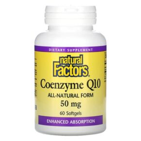 Natural Factors Coenzyme Q10 50 mg 60 viên 068958020730