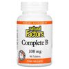 Natural Factors Complete B 100 mg 90 viên 068958011417