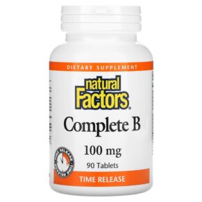 Natural Factors Complete B 100 mg 90 viên 068958011417