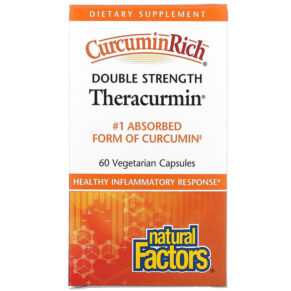 Natural Factors CurcuminRich Double Strength Theracurmin 60 viên 068958045443