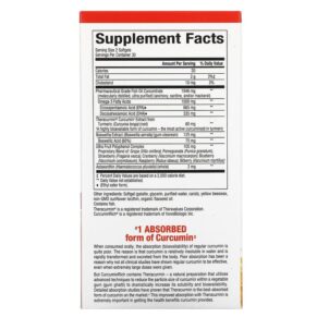 Natural Factors CurcuminRich Whole Body Curcumizer 60 Softgels 068958045559