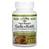 Natural Factors GarlicRich Super Strength Garlic + Reishi 120 Delayed Release viên 068958023342