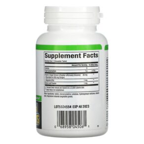 Natural Factors Chewable Ginger 500 mg 90 Chewable Tablets 068958045061