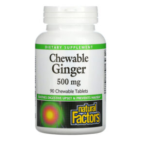 Natural Factors Ginger 500 mg 90 viên 068958045061