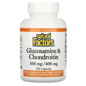 Natural Factors Glucosamine & Chondroitin 500 mg/400 mg 120 viên 068958026879