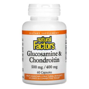 Natural Factors Glucosamine & Chondroitin 500 mg/400 mg 60 viên 068958026862