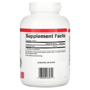 Natural Factors Glucosamine Sulfate 500 mg 360 Capsules 068958265612