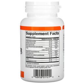 Natural Factors Hi Potency B Complex 90 Capsules 068958011219