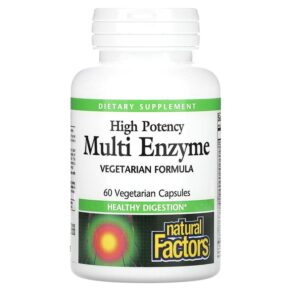 Natural Factors High Potency Multi Enzyme 60 viên 068958017457