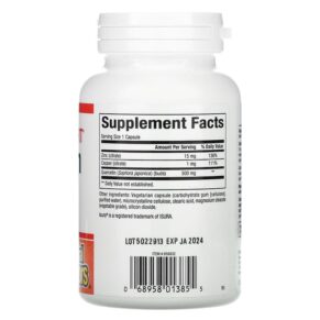 Natural Factors Immune Support Quercetin 500 mg 60 Vegetarian Capsules 068958013855
