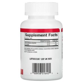 Natural Factors Iron Chelate 25 mg 90 Tablets 068958016405
