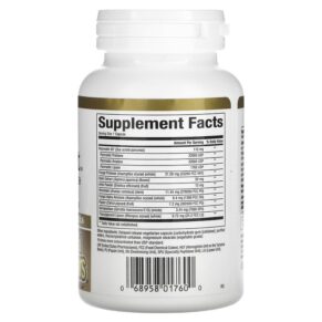 Natural Factors Keto Paleo MacroGest 60 Delayed Release Capsules 068958017600