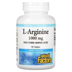 Natural Factors L-Arginine 1.000 mg 90 viên 068958028026