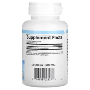 Natural Factors L-Arginine 500 mg 90 Vegetarian Capsules 068958028217