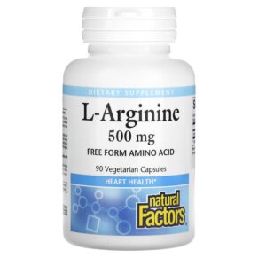 Natural Factors L-Arginine 500 mg 90 viên 068958028217