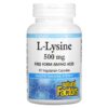 Natural Factors L-Lysine 500 mg 90 viên 068958028231