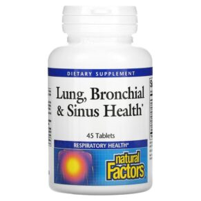 Natural Factors Lung Bronchial & Sinus Health 45 viên 068958035048