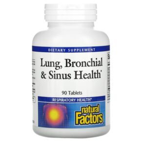 Natural Factors Lung Bronchial & Sinus Health 90 viên 068958035055