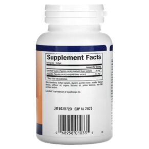 Natural Factors Lutein 20 mg 120 Softgels 068958010335