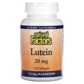 Natural Factors Lutein 20 mg 120 viên 068958010335